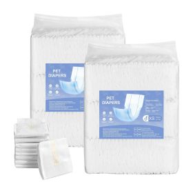VEVOR Disposable Male Dog Diapers Super Absorbent Male Dog Wraps XS 144 Count