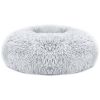 Pet Dog Bed Soft Warm Fleece Puppy Cat Bed Dog Cozy Nest Sofa Bed Cushion L Size