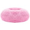 Pet Dog Bed Soft Warm Fleece Puppy Cat Bed Dog Cozy Nest Sofa Bed Cushion L Size