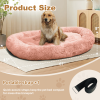 Large Dog Bed 67x43x8 Inches - Super Soft, Machine Washable & Portable With Handles, Non-Slip Bottom For Safety