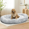 Large Dog Bed 67x43x8 Inches - Super Soft, Machine Washable & Portable With Handles, Non-Slip Bottom For Safety