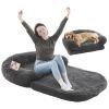 Human Dog Bed, 71"x43"x12" Dog Beds for Large Dogs, Foldable Plush Washable Dog Bed for People Doze Off