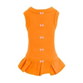 Candy Dog Dress Collection (Color: Orange, size: SM)