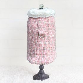 Annabella Dog Coat (Color: Pearl, size: MD)