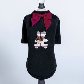 Burberry Dog Tee (Color: Baby Blue, size: MD)