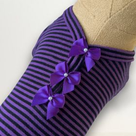 Sweet Dreams Dog Pajamas (Color: Striped Pink, size: SM)